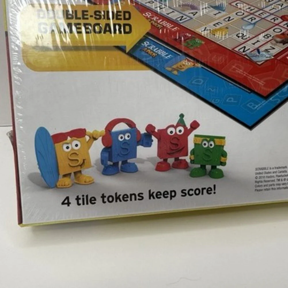 Scrabble Crossword Game for Juniors Complete